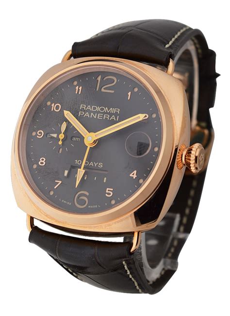 panerai gmt rose gold|Panerai Radiomir Rose gold .